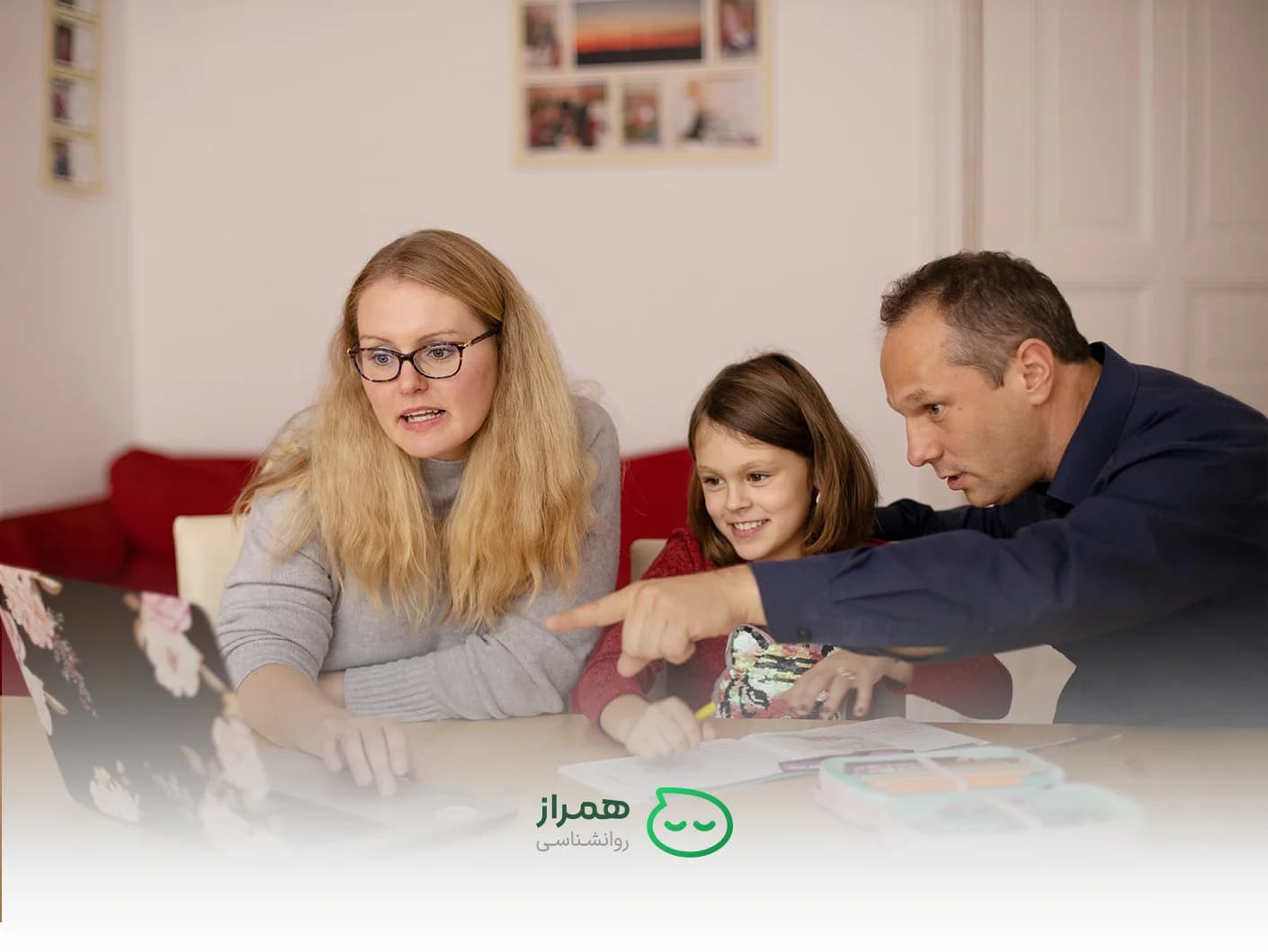 Family walking hand in hand at sunset – emotional connection and unity – Hamraz Psychology