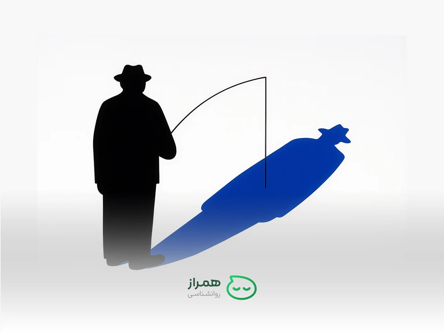 Visual metaphor of psychological manipulation and being trapped by one’s own beliefs